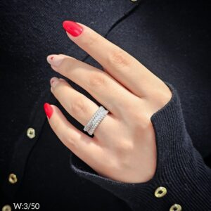 انگشتر نقره زنانه کد:14050
