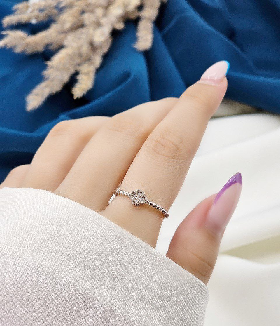 انگشتر زنانه نقره طرح مینیمال✨